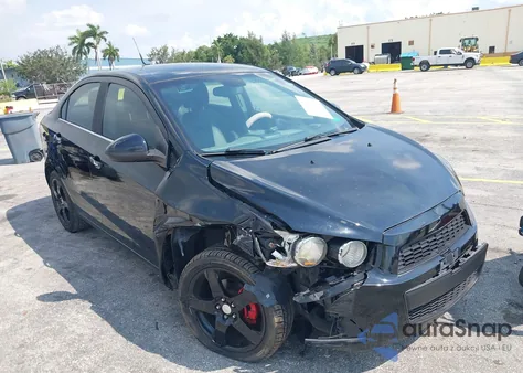 2013 Chevrolet Sonic Ltz из США, поврежденный, VIN 1G1JE5SB0D4150473